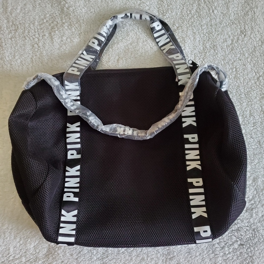 New! VS Pink Duffle Weekender Bag